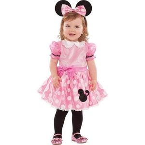 BRAND NEW baby girl Disney Minnie Mouse halloween costume size 6 - 12 Months